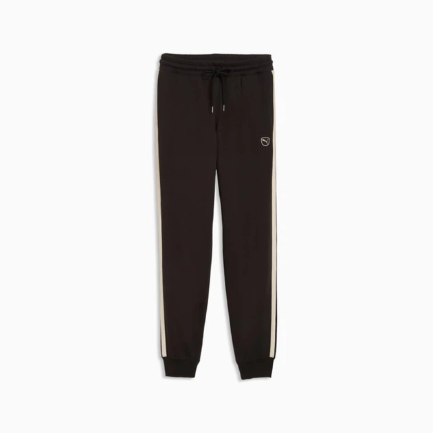 Брюки чоловічі PUMA Essentials Elevated Sweatpants Men 69205501 xxl, чорний - Фото 6 Брюки чоловічі PUMA Essentials Elevated Sweatpants Men 69205501 xxl, чорний - изображение 6