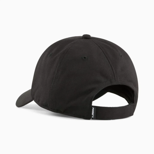 Кепка PUMA ESS No. 1 Logo Patch Baseball Cap 02599701 o/s, чорний - Фото 2 Кепка PUMA ESS No. 1 Logo Patch Baseball Cap 02599701 o/s, чорний - изображение 2