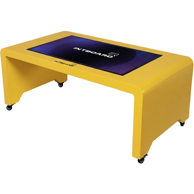 Інтерактивний стіл Intboard Style 43" + Програмне забезпечення для розваг - Android 13 yellow/ MTK8788/8 Gb RAM/128 Gb ROM - Фото 1 Інтерактивний стіл Intboard Style 43" + Програмне забезпечення для розваг - Android 13 yellow/ MTK8788/8 Gb RAM/128 Gb ROM - изображение 1