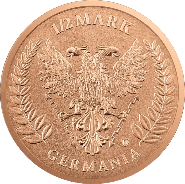 Колекційна бронзова монета "Germania - Німеччина" 15,55 г 2026 рік - Фото 2 Колекційна бронзова монета "Germania - Німеччина" 15,55 г 2026 рік - изображение 2