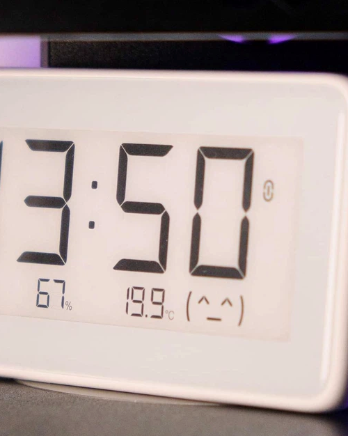 Гигрометр Xiaomi Mijia Electronic Thermo Hygrometer Pro белый с подсветкой для контроля температуры и влажности - изображение 10