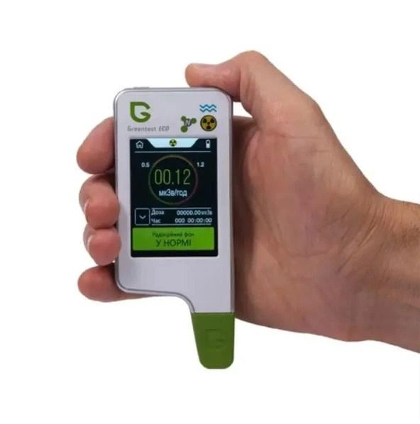 Нітратомір + Дозиметр + Тестер води - Екотестер Greentest ECO 6 (Green6) - зображення 3