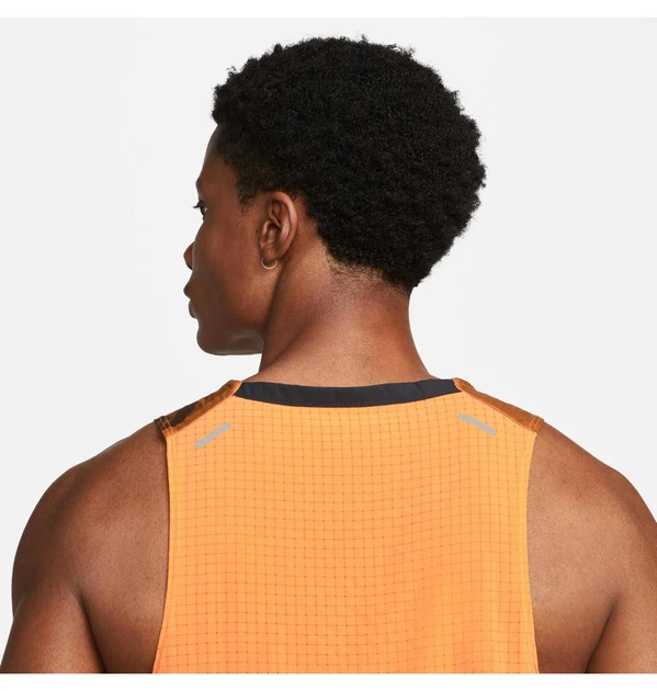 Майка мужская Nike Rise 365 Tank Orange M Оранжевый DM4781-871 - Фото 5 Майка мужская Nike Rise 365 Tank Orange M Оранжевый DM4781-871 - изображение 5