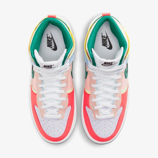 Кросівки жіночі Nike Wmns Dunk High Up 41 Комбінований DH3718-700 - Фото 4 Кросівки жіночі Nike Wmns Dunk High Up 41 Комбінований DH3718-700 - зображення 4