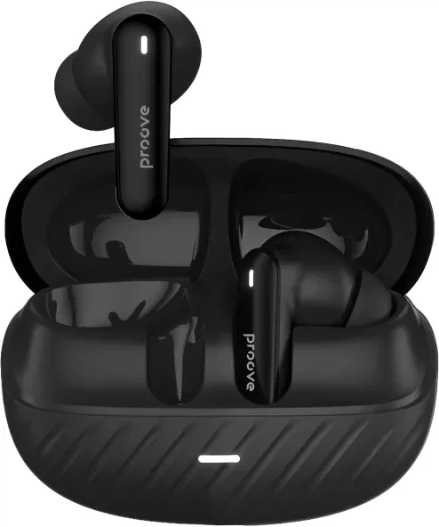 Наушники Proove Blitz ii tws with Hybrid anc (app) black matte - Фото 3 Наушники Proove Blitz ii tws with Hybrid anc (app) black matte - изображение 3