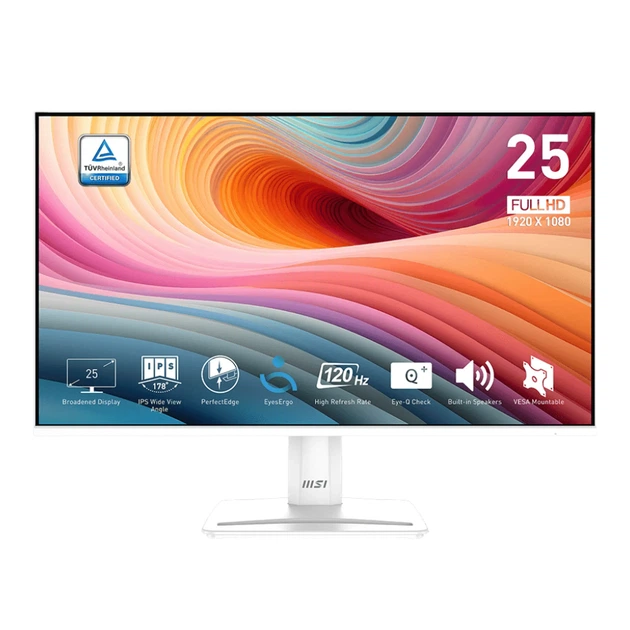 Монитор 25" MSI PRO MP251W E2 - Фото 1 Монитор 25" MSI PRO MP251W E2 - изображение 1