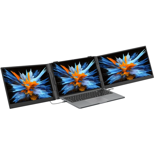 Монитор портативный 14" Blackview DCM6 Dual Grey (BVDCM6) - изображение 3