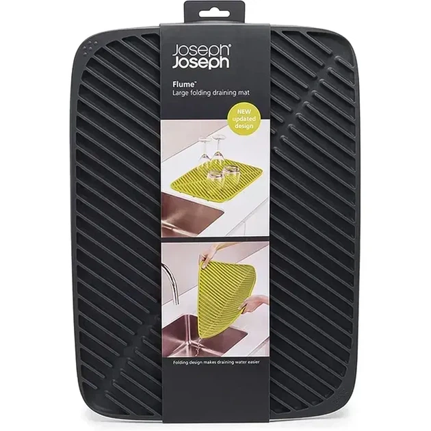 Коврик для сушки посуды Joseph Joseph Flume Large Grey 85089 (01000424) - изображение 2