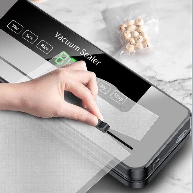 Вакууматор для продуктов 120W с встроенным резаком и 10 пакетами TV-SH-06/LL-368 - изображение 6
