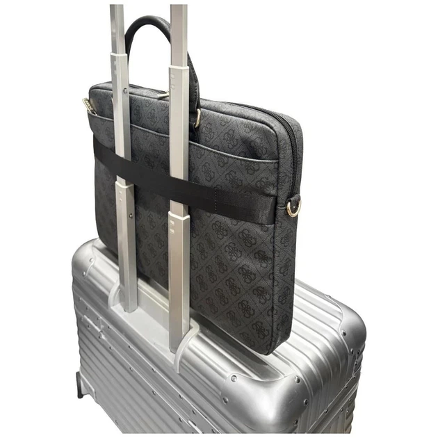 Сумка Guess 4G Round 4G & Classic Logos Stripe 16" Black (GUCB166PG4S4RK) - Фото 6 Сумка Guess 4G Round 4G & Classic Logos Stripe 16" Black (GUCB166PG4S4RK) - изображение 6