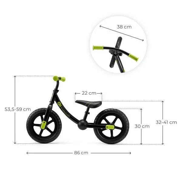 Беговел 2WAY NEXT большие колеса EVA для детей 2 года черный - Фото 2 Беговел 2WAY NEXT большие колеса EVA для детей 2 года черный - изображение 2