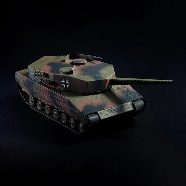 Металевий конструктор Metal Time Leopard 2 MT079 колекційна модель танка - зображення 7