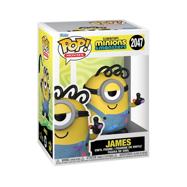 Игровая фигурка Funko POP Миньоны и Монстры Джеймс виниловая коллекционная - Фото 1 Игровая фигурка Funko POP Миньоны и Монстры Джеймс виниловая коллекционная - изображение 1
