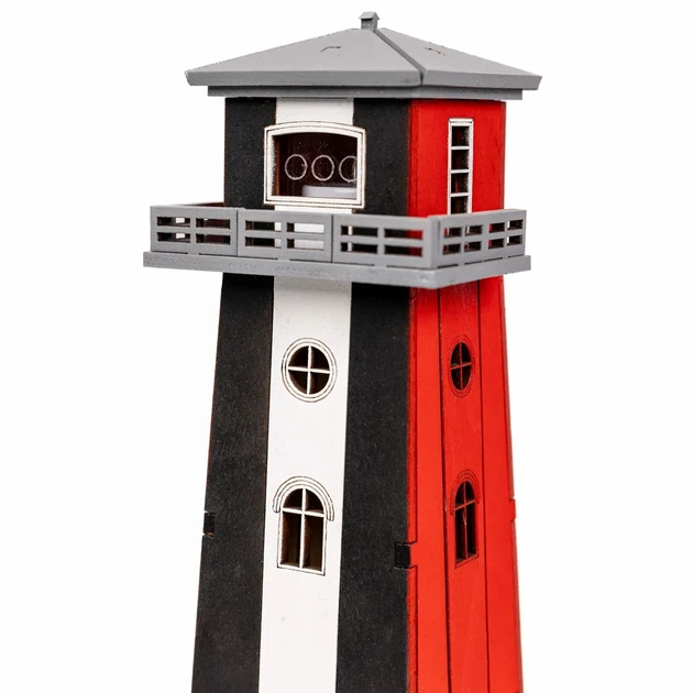 Збірна дерев'яна модель Lighthouse Маяк Хаблівський Україна - Фото 7 Збірна дерев'яна модель Lighthouse Маяк Хаблівський Україна - зображення 7
