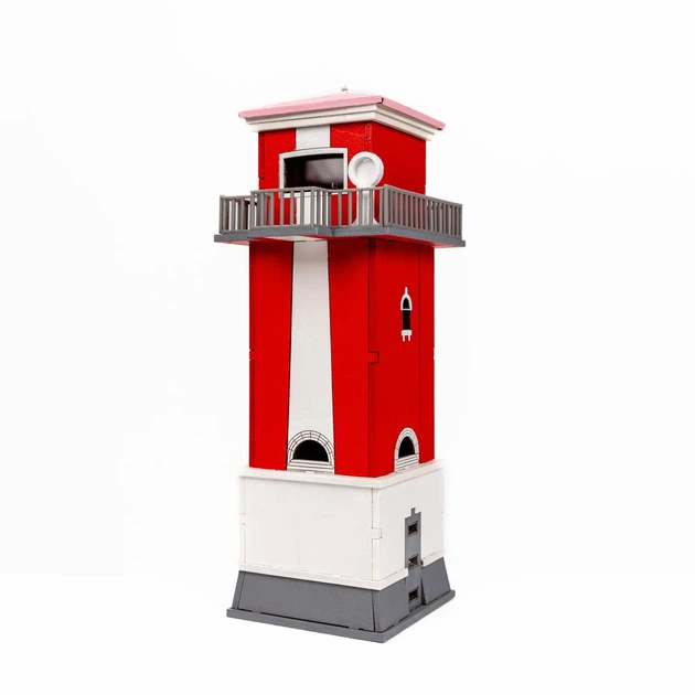 Збірна дерев'яна модель Lighthouse Кисляківський Задній маяк Україна Миколаївська область - зображення 4