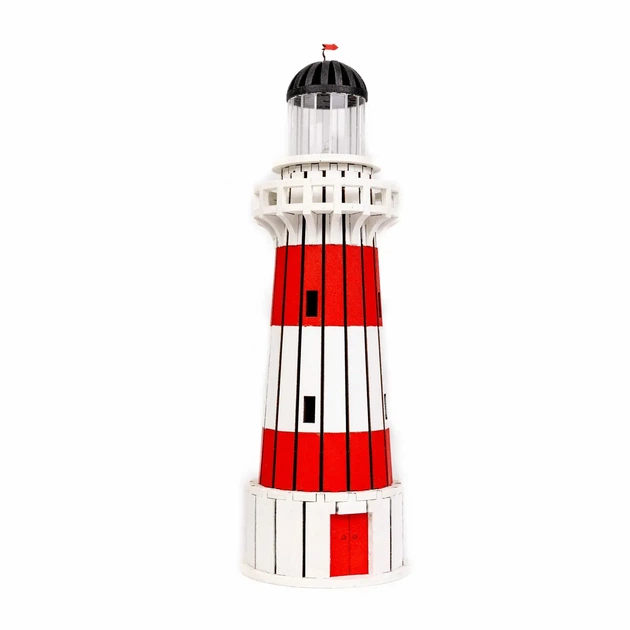 Збірна дерев'яна модель Lighthouse Маяк мису Паллізер Нова Зеландія - Фото 4 Збірна дерев'яна модель Lighthouse Маяк мису Паллізер Нова Зеландія - зображення 4