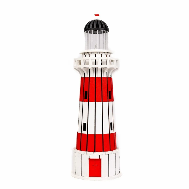 Збірна дерев'яна модель Lighthouse Маяк мису Паллізер Нова Зеландія - Фото 5 Збірна дерев'яна модель Lighthouse Маяк мису Паллізер Нова Зеландія - зображення 5