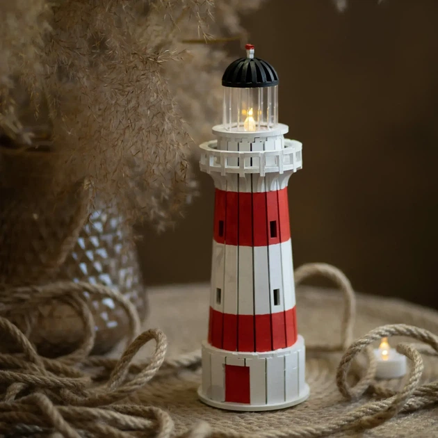 Збірна дерев'яна модель Lighthouse Маяк мису Паллізер Нова Зеландія - Фото 9 Збірна дерев'яна модель Lighthouse Маяк мису Паллізер Нова Зеландія - зображення 9