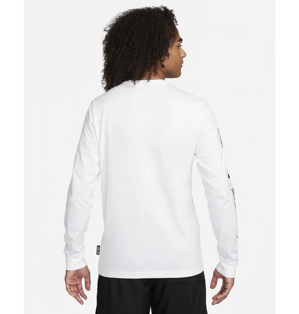 Лонгслив мужской Nike Big Swoosh Long Sleeve 2XL Белый FJ1119-100 - Фото 6 Лонгслив мужской Nike Big Swoosh Long Sleeve 2XL Белый FJ1119-100 - изображение 6