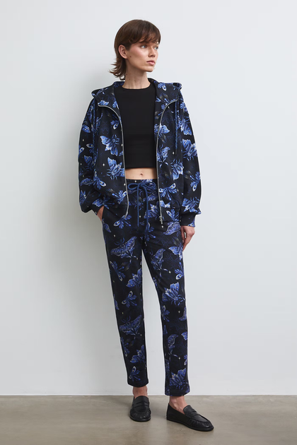 Кофта зипка женская relaxed fit принтованая черная Medicine M - Фото 3 Кофта зипка женская relaxed fit принтованая черная Medicine M - изображение 3