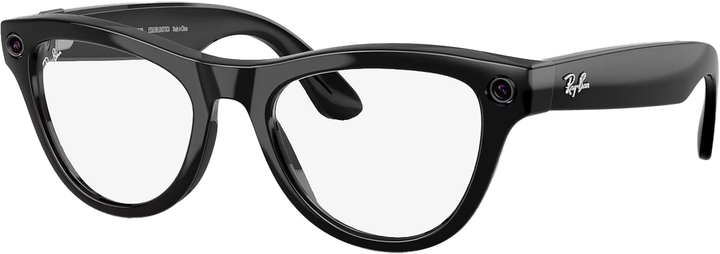 Смарт-очки Ray-Ban Meta Skyler Shiny Black/Transitions Cerulean Blue S-M (RW4010 601/MF52) - изображение 2