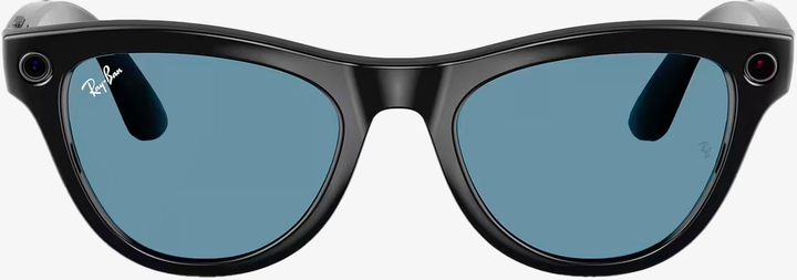 Смарт-очки Ray-Ban Meta Skyler Shiny Black/Transitions Cerulean Blue S-M (RW4010 601/MF52) - изображение 3