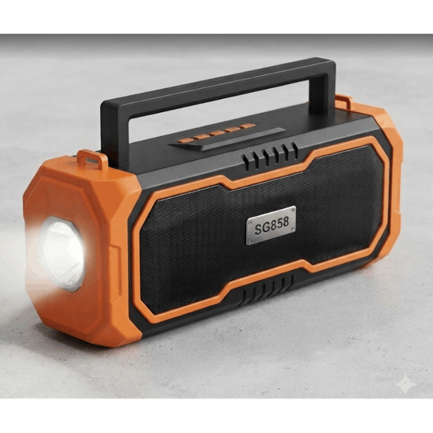 Портативная Bluetooth-колонка TS-5576 с фонариком и FM-радио - изображение 2