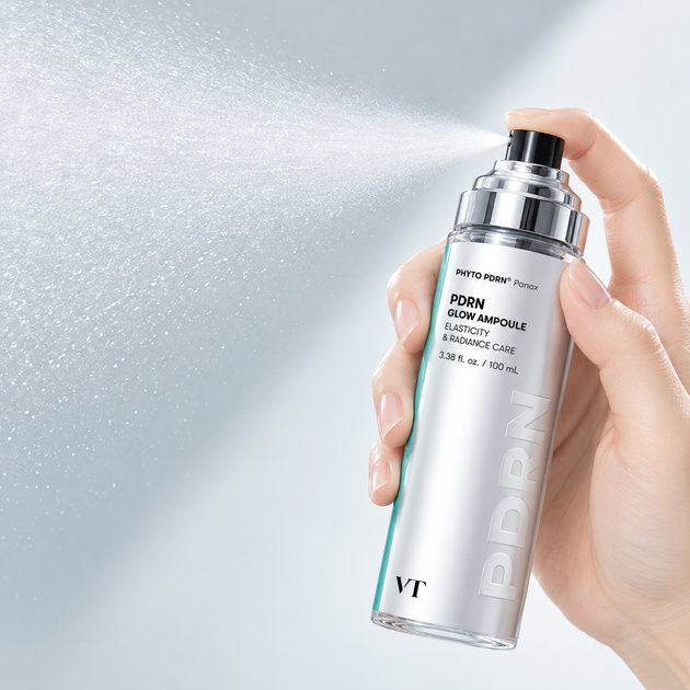 Сироватка зволожуюча у вигляді спрею VT PDRN Glow Ampoule для сяйва, регенерації та зволоження шкіри, 100 мл - Фото 2 Сироватка зволожуюча у вигляді спрею VT PDRN Glow Ampoule для сяйва, регенерації та зволоження шкіри, 100 мл - изображение 2