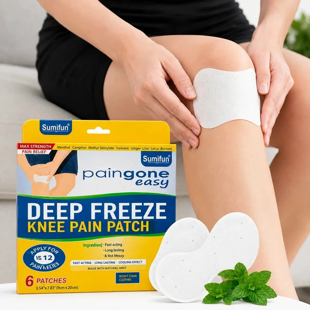 Охлаждающий пластырь для колен Royal Prestige Paingone Easy Deep Freeze, 6 шт - изображение 2