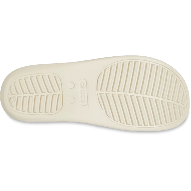 Жіночі крокси сандалі Crocs Getaway Groove Platform H-strap Sandstone (39-40, бежевий) - зображення 4
