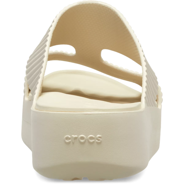 Жіночі крокси сандалі Crocs Getaway Groove Platform H-strap Sandstone (39-40, бежевий) - зображення 6