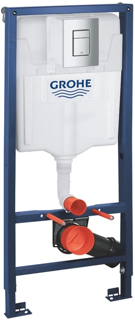 Инсталляция Grohe Rapid SL 38772001 с панелью смыва Skate Cosmopolitan 38732000 + унитаз подвесной Kroner Armada WHI513636 Tornado Rimless с сиденьем Soft Close дюропласт (38772001KA51T) - Фото 2 Инсталляция Grohe Rapid SL 38772001 с панелью смыва Skate Cosmopolitan 38732000 + унитаз подвесной Kroner Armada WHI513636 Tornado Rimless с сиденьем Soft Close дюропласт (38772001KA51T) - изображение 2