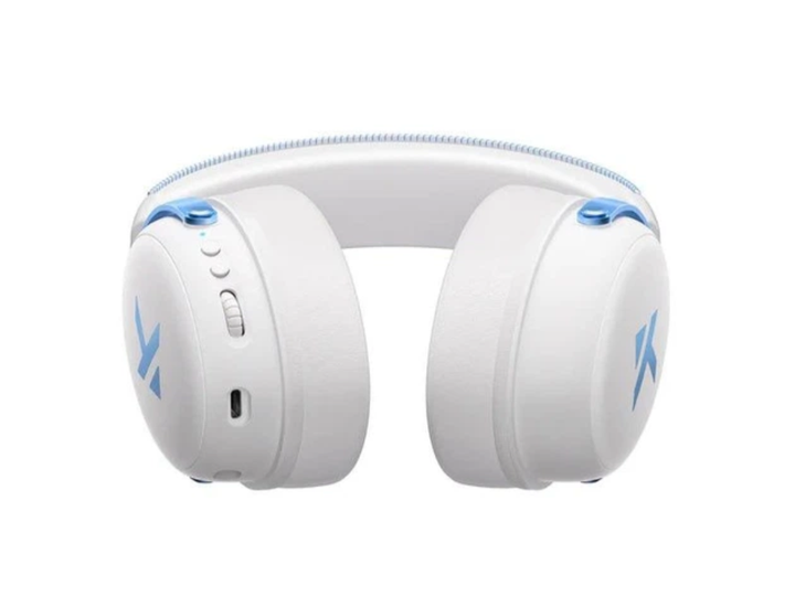 Навушники бездротові MCHOSE V9 Pro White-Blue - изображение 2