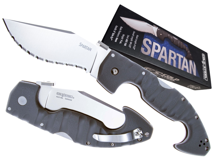 Кишеньковий ніж Cold Steel Spartan Serrated (CS-21SS) - Фото 2 Кишеньковий ніж Cold Steel Spartan Serrated (CS-21SS) - изображение 2