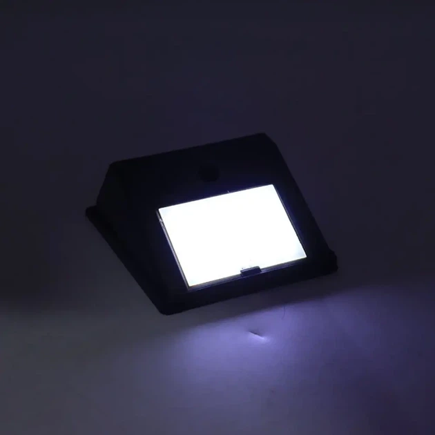 Уличный светильник на солнечной батарее 2 шт LED фасадный фонарь 4 Вт автономный садовый прожектор с аккумулятором 1200 мА·ч для дома двора сада - изображение 5