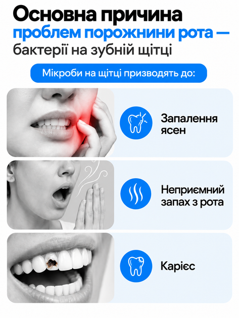 УФ-стерилізатор для зубних щіток Maxspace, настінний тримач на 2 щітки, акумулятор 800 мАг, чорний - изображение 8