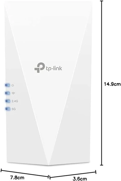 Ретранслятор TP-Link RE500X Wi-Fi 6 AX1500 Белый (102252020) - изображение 3