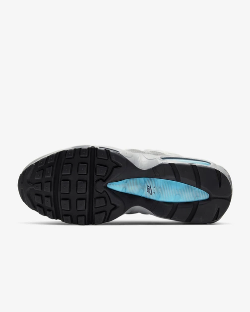 Кроссовки мужские Nike Air Max 95 Retro Logo Grey Aqua 44 Серый CV1635-001 - Фото 2 Кроссовки мужские Nike Air Max 95 Retro Logo Grey Aqua 44 Серый CV1635-001 - изображение 2
