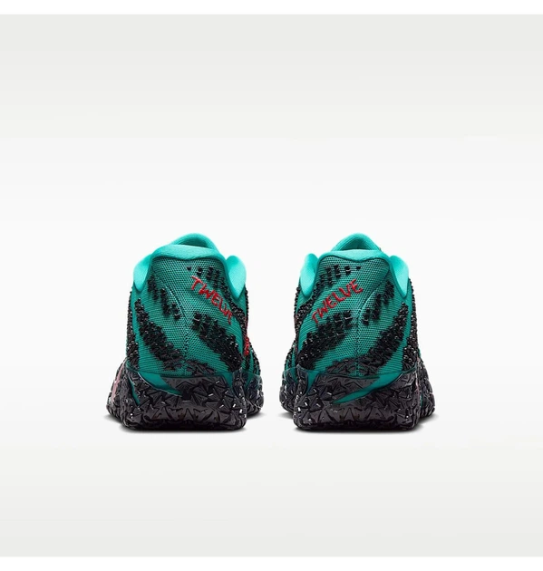 Кроссовки унисекс Nike Ja 3 Scratch 3.0 Basketball Shoes Black/Green 47 HF2793-300 - изображение 8