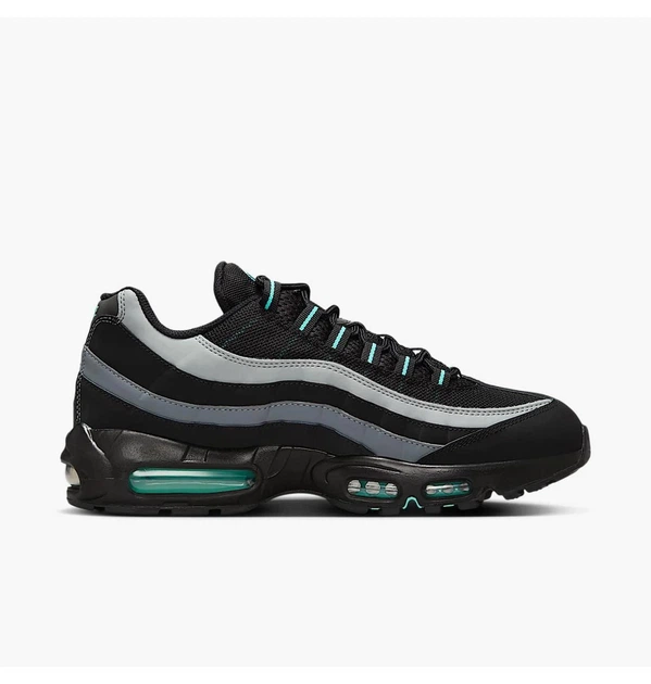 Кросівки чоловічі Nike Air Max 95 Black/Grey 42.5 Чорний HV6062-001 - Фото 5 Кросівки чоловічі Nike Air Max 95 Black/Grey 42.5 Чорний HV6062-001 - зображення 5