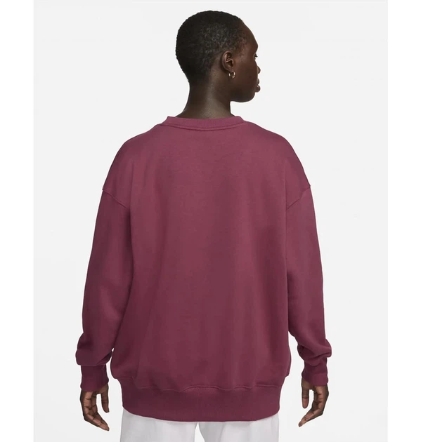 Свитшот женский Nike Nsw Flc Os Crew Prnt XS Розовый FD4234-653 - изображение 3