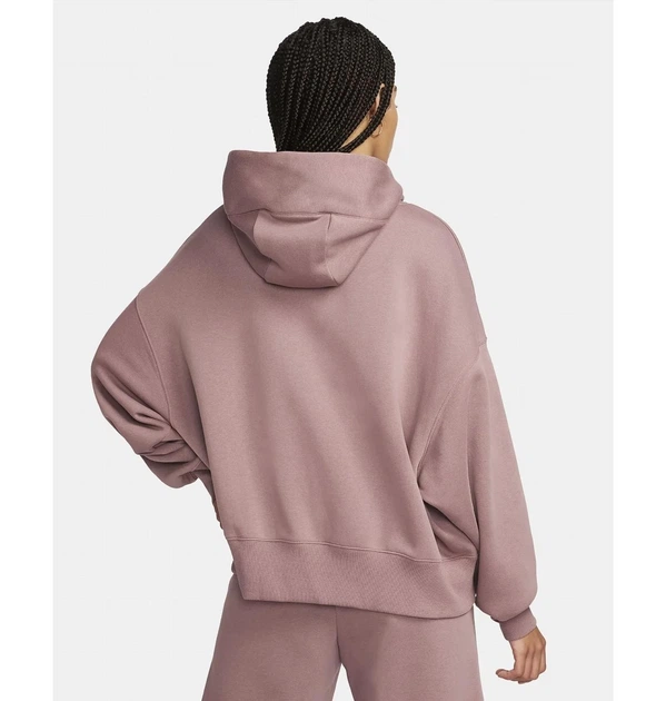 Худи женское Nike Sportswear Phoenix Fleece Over-Oversized Pullover Hoodie DQ5858-208 XS Бордовое - Фото 4 Худи женское Nike Sportswear Phoenix Fleece Over-Oversized Pullover Hoodie DQ5858-208 XS Бордовое - изображение 4