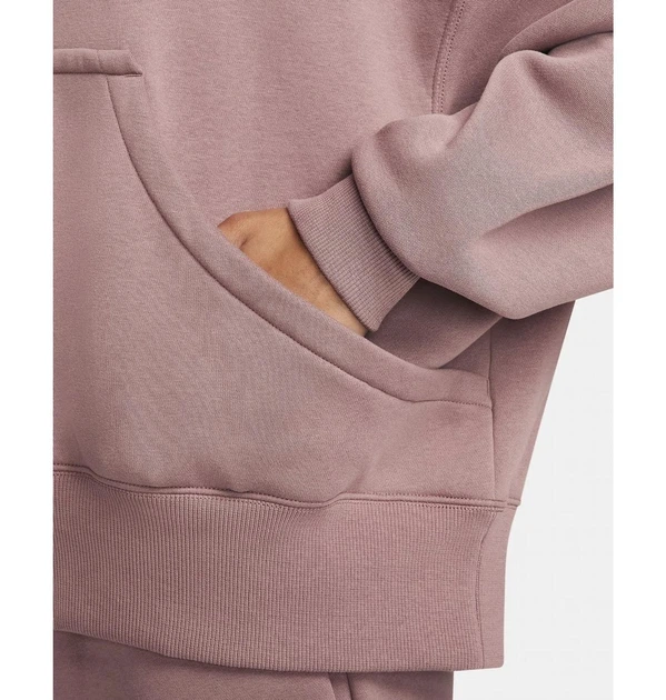 Худи женское Nike Sportswear Phoenix Fleece Over-Oversized Pullover Hoodie DQ5858-208 XS Бордовое - Фото 7 Худи женское Nike Sportswear Phoenix Fleece Over-Oversized Pullover Hoodie DQ5858-208 XS Бордовое - изображение 7