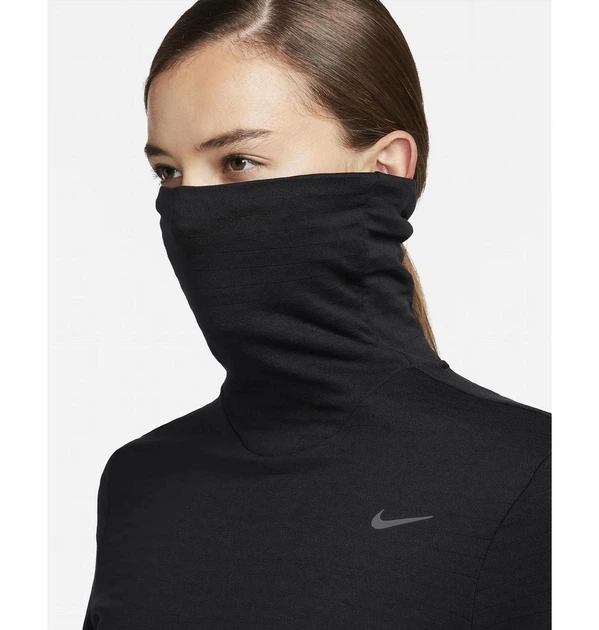 Спортивна кофта жіноча Nike Therma-Fit Swift Element Turtleneck Running Top Black XS Чорна FB5306-010 - зображення 8