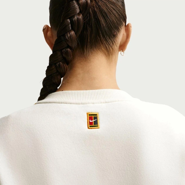 Свитшот женский Nike Nkct Crt Cltn Flc Crew White S Белый IB0757-133 - изображение 5