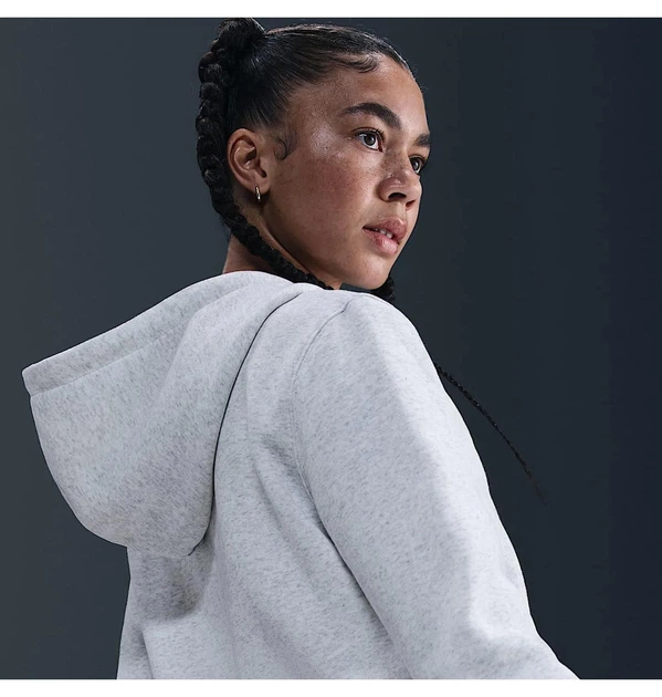 Толстовка жіноча Nike Sportswear Phoenix Fleece Grey M Сіра HJ0995-051 - зображення 3