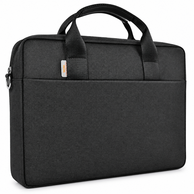 Сумка для ноутбука 14–14.2" Black, Сумка для MacBook, Чехол для ноутбука с плечевым ремнем - Фото 1 Сумка для ноутбука 14–14.2" Black, Сумка для MacBook, Чехол для ноутбука с плечевым ремнем - изображение 1