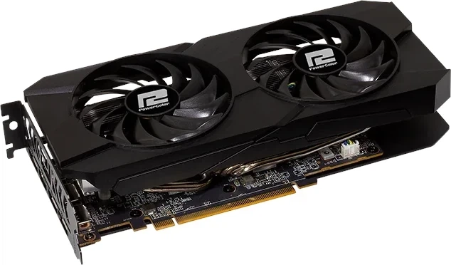 Відеокарта Powercolor PCI-Ex Radeon RX 7600 Fighter V2 8G GDDR6 (128bit) (2655/18000) (RX 7600 8G-F/­V2) - изображение 3