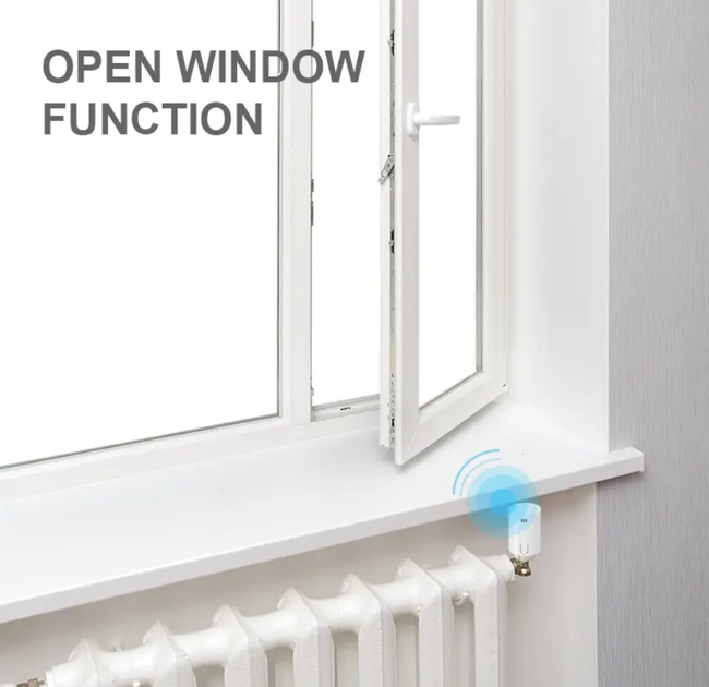 WiFi термоголовка для радиатора 1DAL | Умный регулятор TR01 + ZigBee хаб (TR01.WG128A) - изображение 8