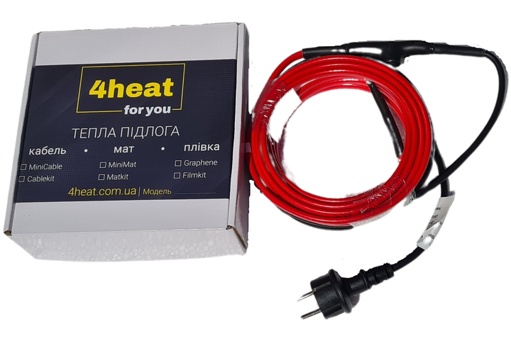 Кабель для обогрева труб 4HEAT JHSD-15W (5 метров) | Ограничитель температуры + Вилка (JHSD15W.5M) - изображение 8